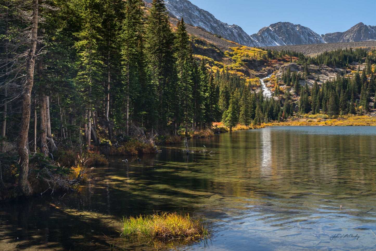 Blue Lake at Fall