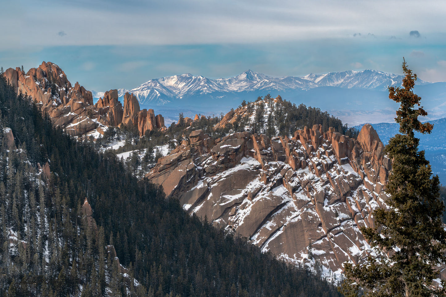 Sangre de Cristo from Pikes Peak