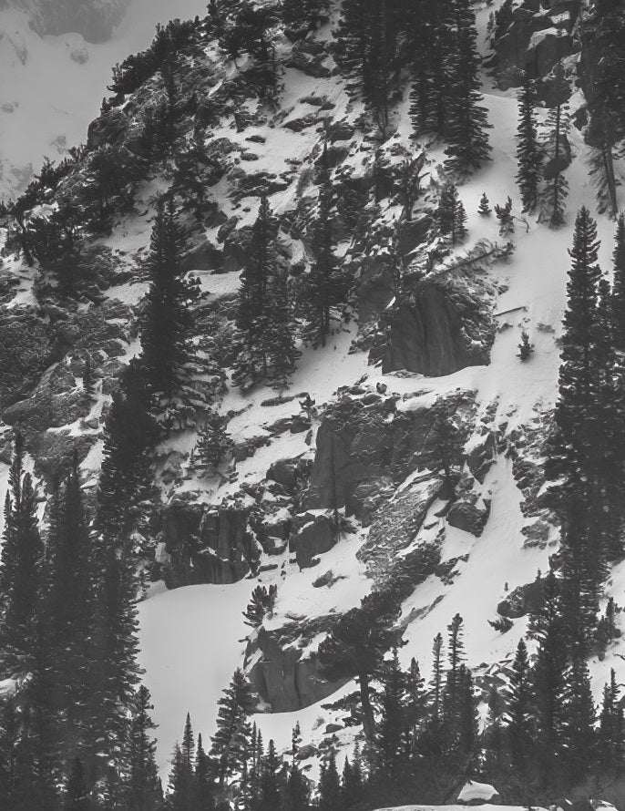Snow Squall at Rocky Mountain National Park: Fine Art Landscape Photography