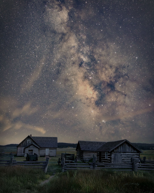 Summer Evening at the Homestead