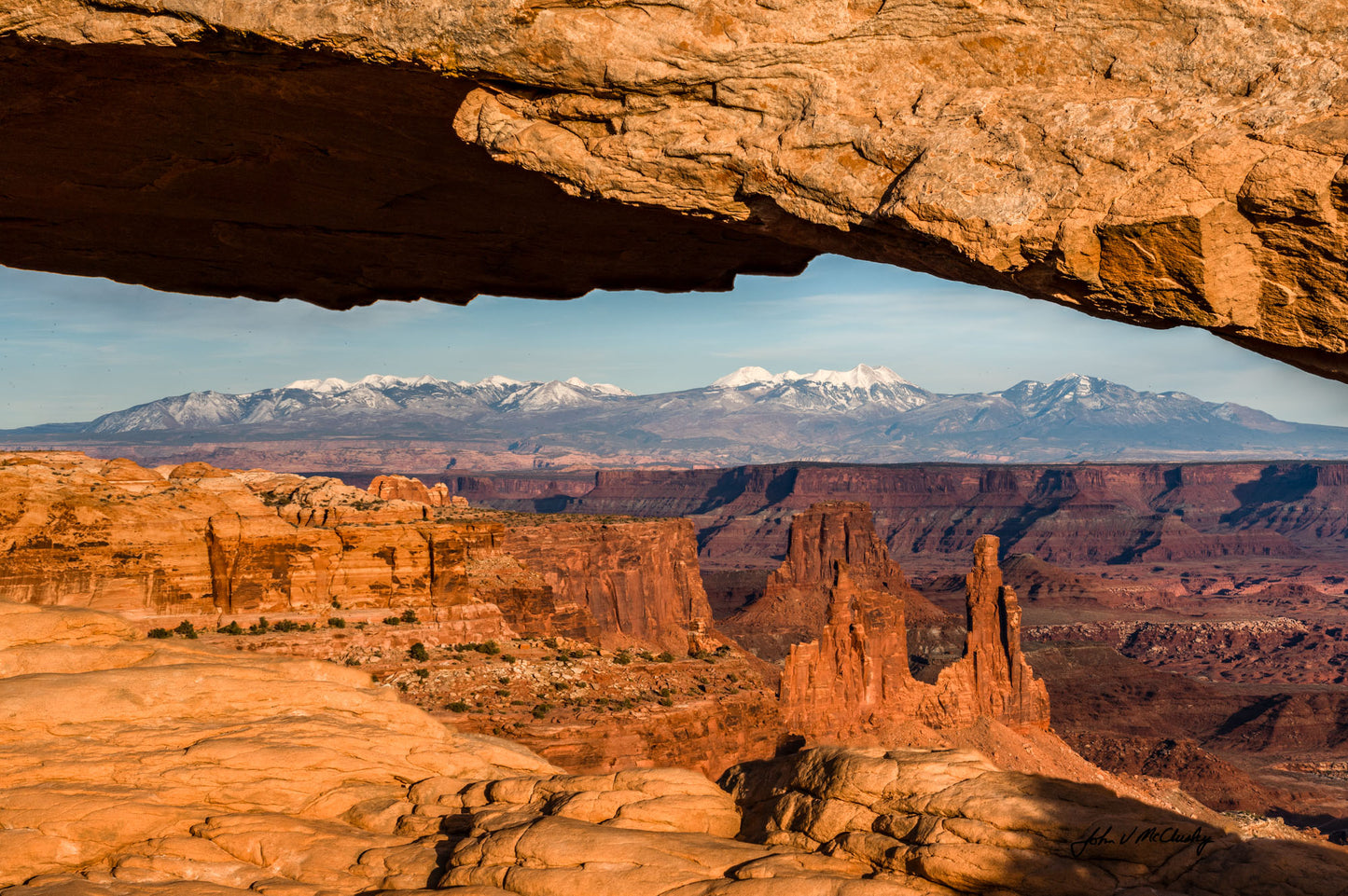 View from Mesa Arch