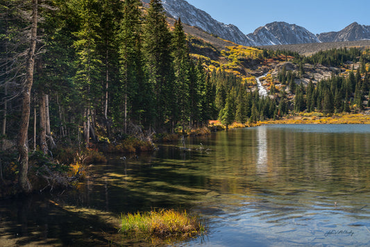 Blue Lake at Fall