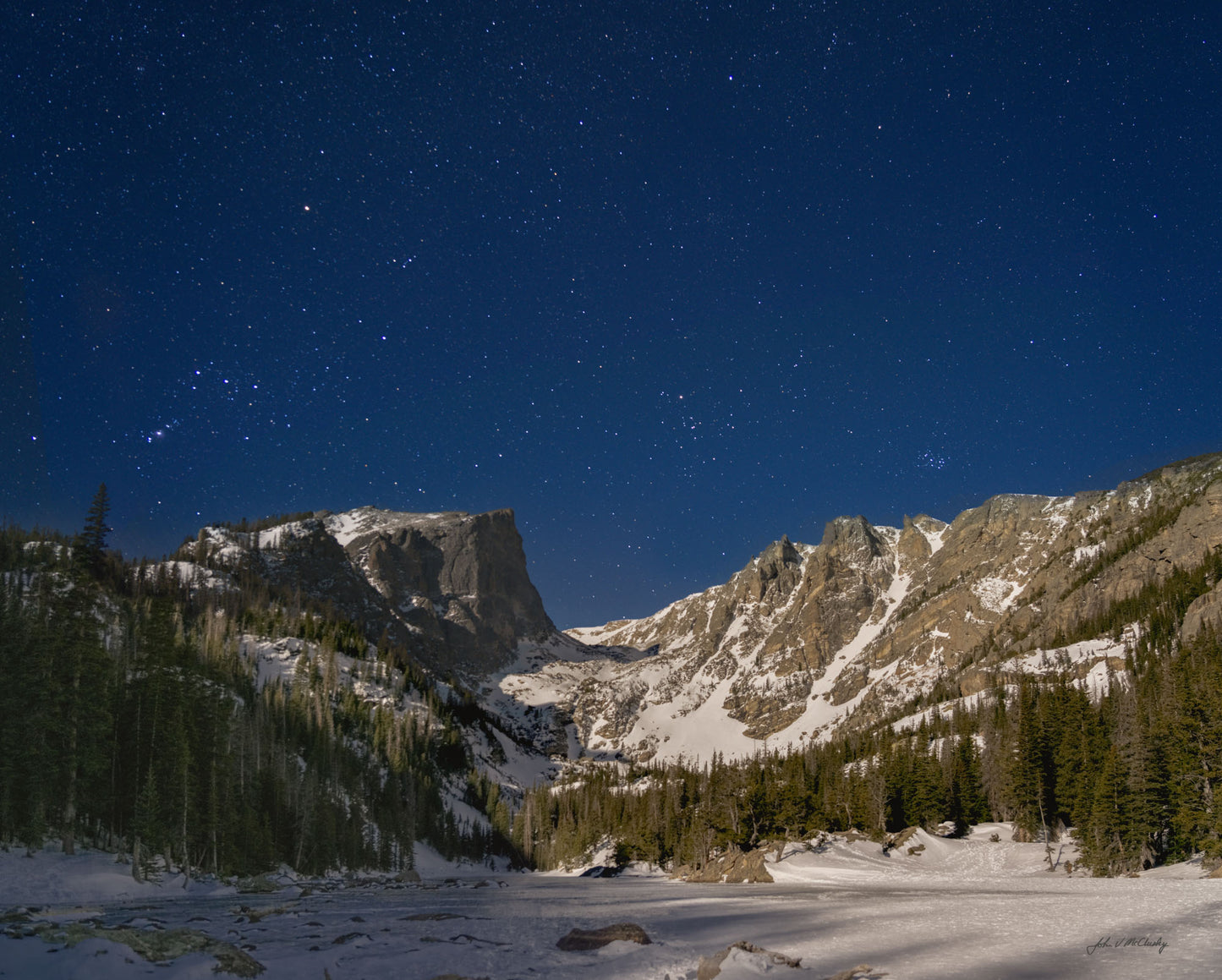 Stars over Dream Lake